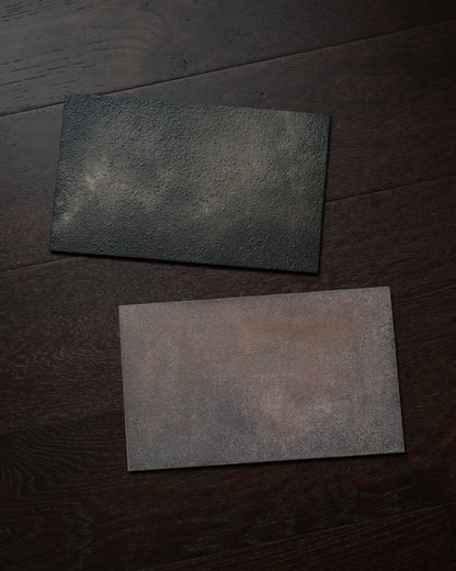 長方敷板・黑蒔地 / 32cm