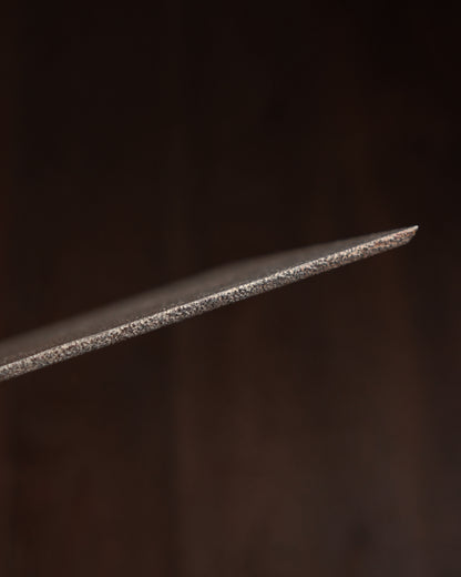 長方敷板・灰蒔地白 / 39cm