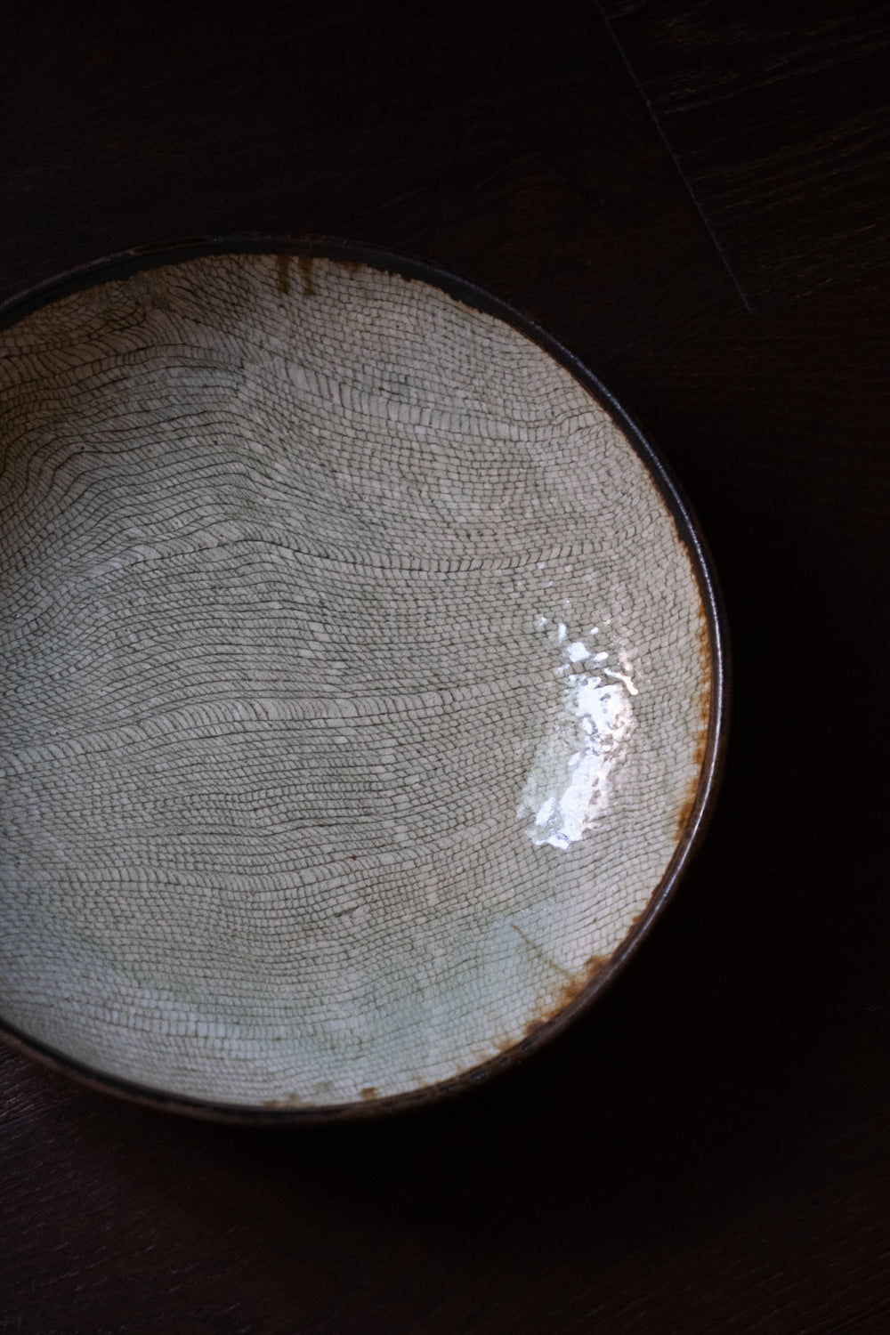 「練上」細格網紋・大缽
