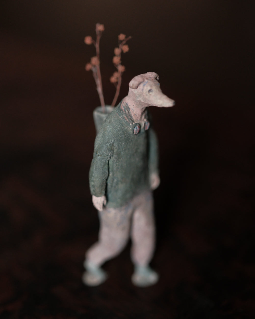 搬運花的犬人
