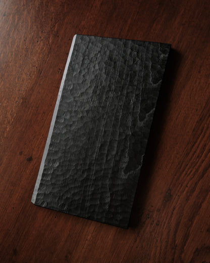 鑿刻木板皿 VIII