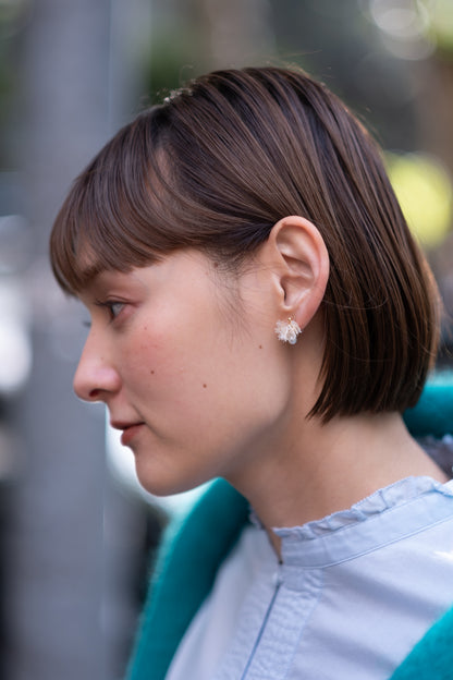 snow 珍珠｜風花耳環 05