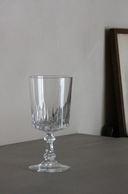 稜形切角水晶玻璃杯