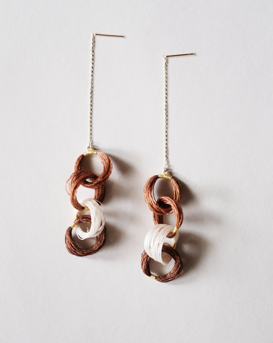 圓圓圈圈｜風花耳環 02