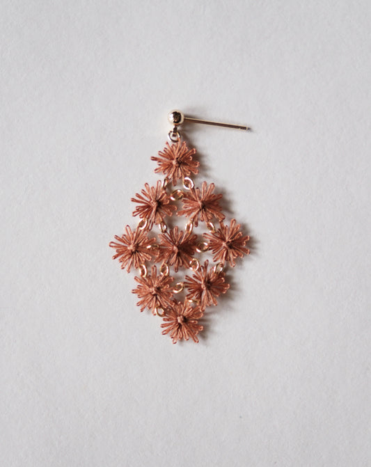 snow 菱形｜風花耳環 07