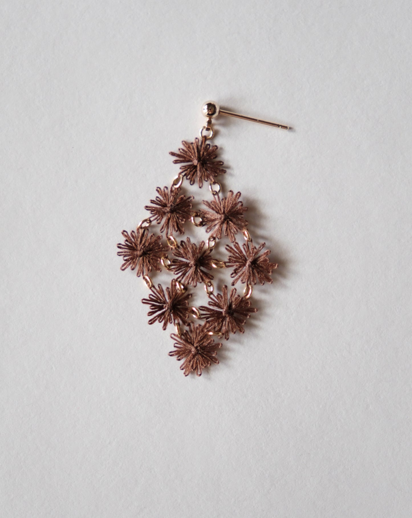 snow 菱形｜風花耳環 07