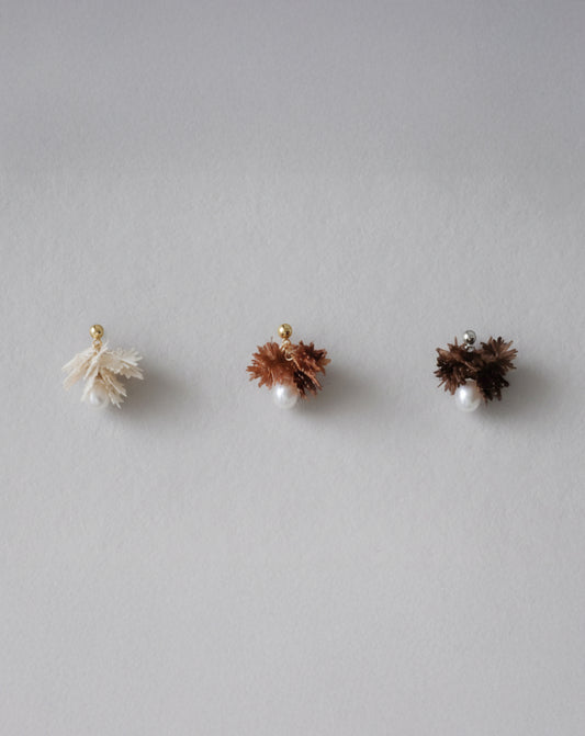 snow 珍珠｜風花耳環 05